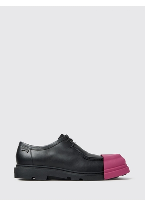 CAMPER Junction Smooth Calfskin Leather Derby Shoes with Rubber Toe