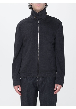 BRUNELLO CUCINELLI Wool Bomber Jacket with High Neck and Zip Closure