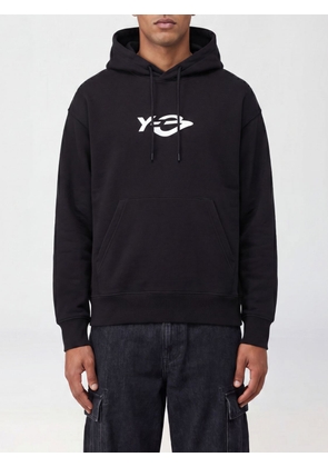 Y-3 Cotton Hoodie with Drawstring and Kangaroo Pocket
