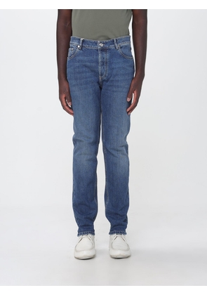 BRUNELLO CUCINELLI Straight Fit 5-Pocket Cotton Denim Jeans