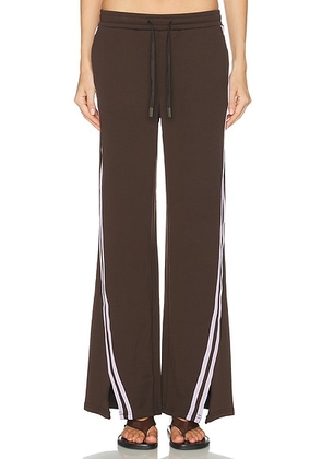 THE UPSIDE Roma Pant in Brown - Brown. Size XS (also in S, M, L).