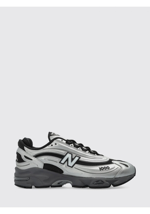 NEW BALANCE 1000 Silver Sneakers in Mesh and Laminated Rubber
