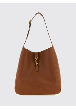 SAINT LAURENT Le 5 à 7 Smooth Calfskin Leather Shoulder Bag with YSL Buckle