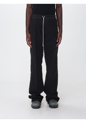 RICK OWENS Drawstring Wide-Leg Cotton Trousers