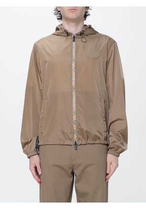 BURBERRY Hooded Windbreaker Jacket in Vintage Check Nylon