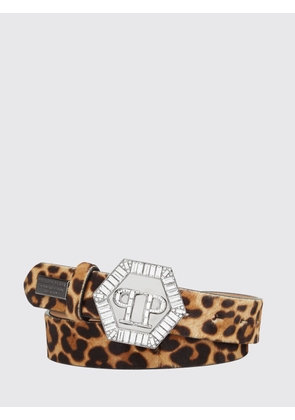PHILIPP PLEIN Belt Woman color Brown