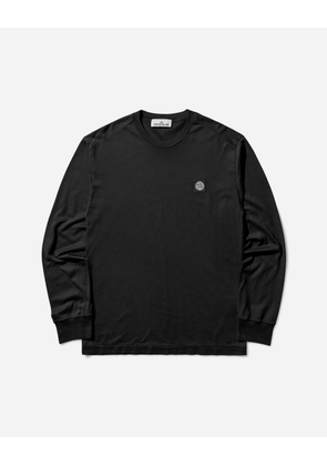 Men s 60/2 Cotton Jersey Longsleeve T-Shirt Black