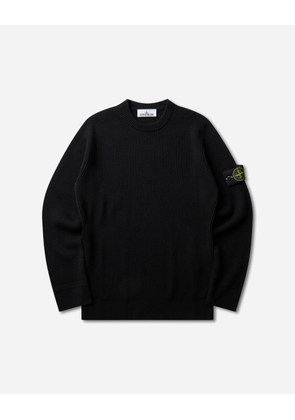Men s Full Rib RWS Wool Sweater Black
