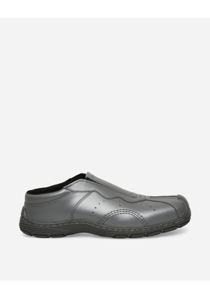Aurix Slip-On Mules Gunmetal