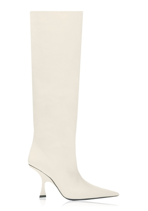 The Attico Ester Leather Knee Boots - Moda Operandi