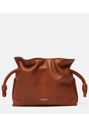 Loewe Flamenco Mini leather clutch