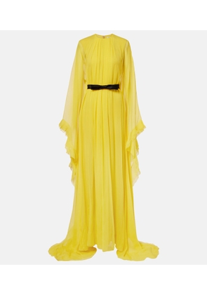 Givenchy Belted silk gown