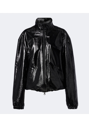 Courreges Vinyl blouson jacket