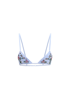 Dolce & Gabbana Blue Polyamide Bra - 1