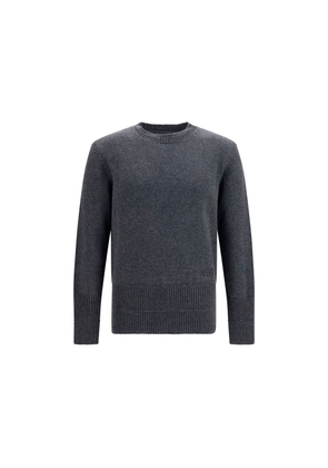 MM6 Gray Wool Oves Aries Sweatshirt - L