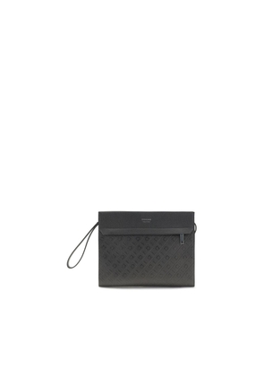 Ferragamo Black Calf Leather Bos Taurus Handbag