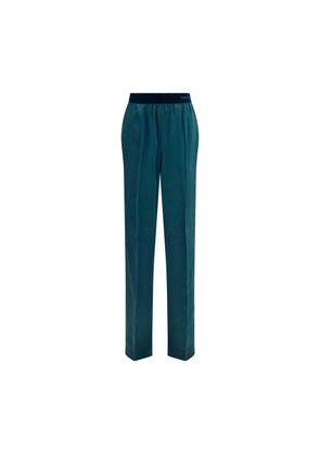 Tom Ford Blue Silk Casual Pants - L