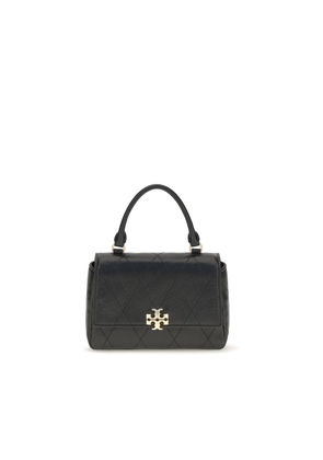 Tory Burch Black Calf Leather Bos Taurus Handbag