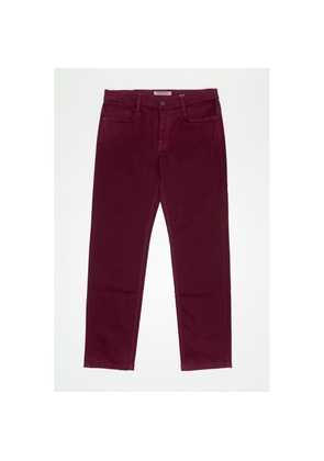 Bikkembergs Bordeaux Cotton Slim Fit Jeans - W32