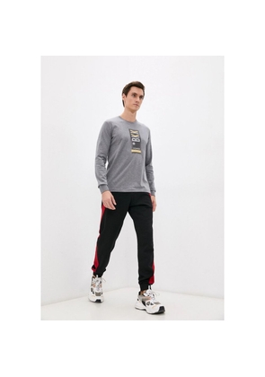 Bikkembergs Gray Cotton Sweatshirt - XS