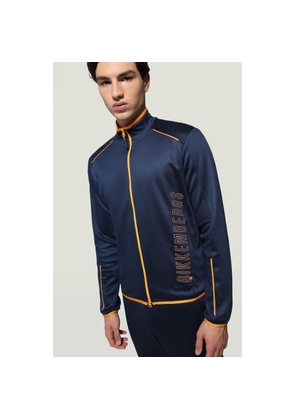Bikkembergs Blue Cotton Sweatshirt - XS
