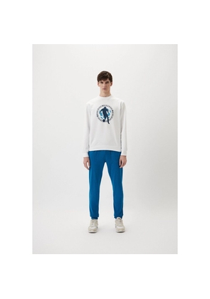 Bikkembergs Light Blue Cotton Joggers (Workout Pants) - M