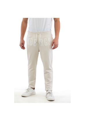 Bikkembergs Beige Cotton Joggers (Workout Pants) - S