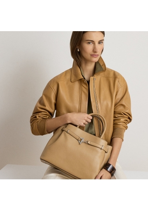 Leather Large Blaike Satchel