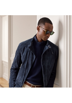 Suede Moto Jacket