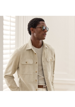 Calloway Suede Shirt Jacket