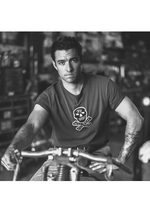 Skull-Patch Jersey T-Shirt