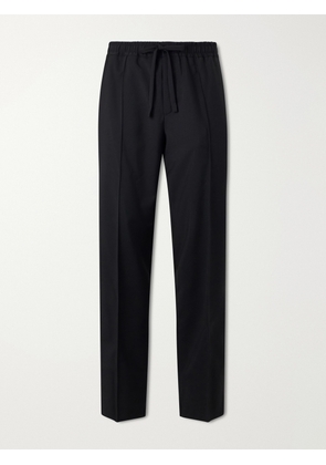 Valentino Garavani - Straight-Leg Wool and Cashmere-Blend Trousers - Men - Black - IT 46
