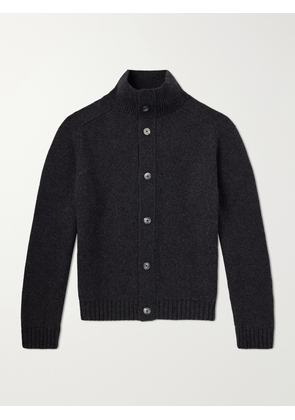 TOM FORD - Cashmere Cardigan - Men - Gray - IT 46