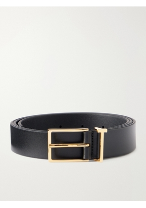TOM FORD - T Loop 2.8cm Leather Belt - Men - Black - EU 85