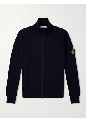 Stone Island - Ribbed Cotton Sweater - Men - Blue - S