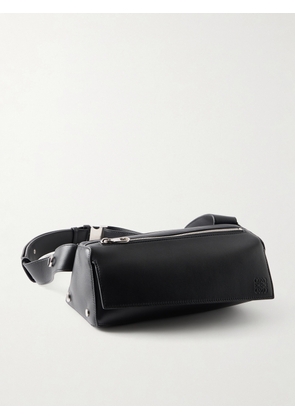 LOEWE - Puzzle Featherlight Sling Leather Belt Bag - Men - Black