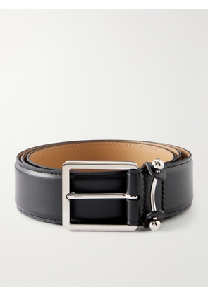 Christian Louboutin - Chambeliss 3.5cm Leather Belt - Men - Black - EU 85