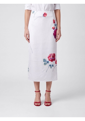 N° 21 Skirt Woman color White