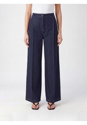 MAX MARA Pants Woman color Blue