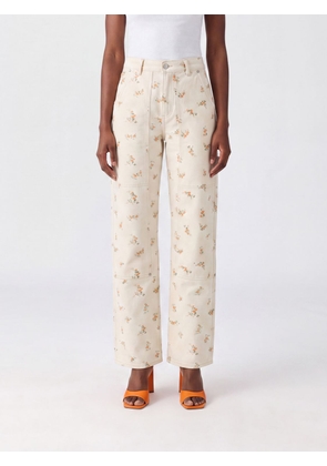 MSGM Pants Woman color White