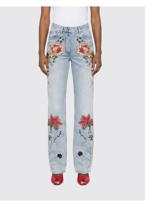 VALENTINO Jeans Woman color Denim