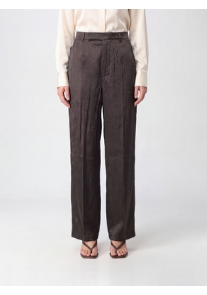 RICK OWENS Cupro Wide Leg Trousers