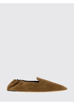 THE ROW Casa Suede Loafers with Elasticated Heel