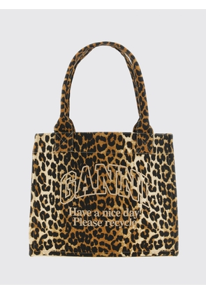 GANNI Handbag Woman color Multicolor