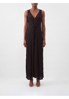 ALYSI Dress Woman color Brown