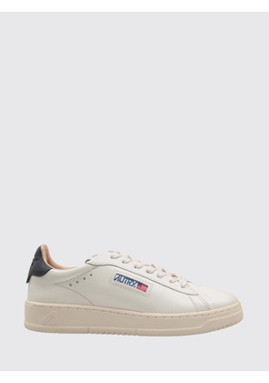 AUTRY Dallas Low Bicolor Smooth Calfskin Sneakers with Logo