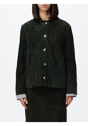 'S MAX MARA Jacket Woman color Green