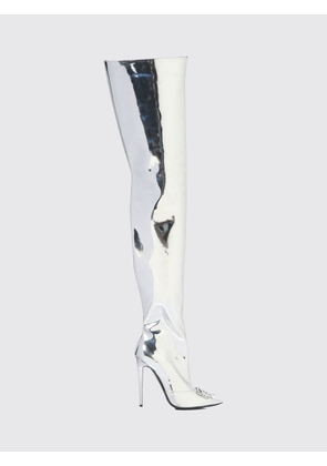 PHILIPP PLEIN Boots Woman color Silver