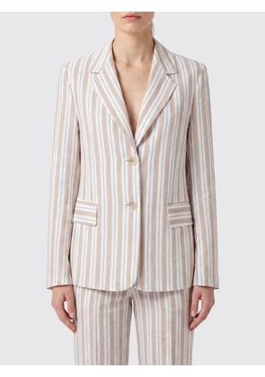 SEMICOUTURE Jacket Woman color Nude