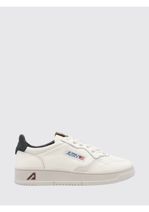 AUTRY Medalist Low Two-Tone Calfskin and Suede Trainers